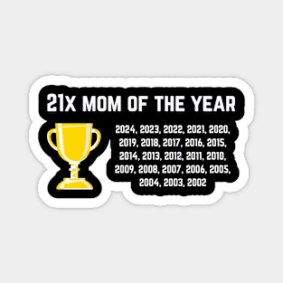 Mom of the Year Magnet