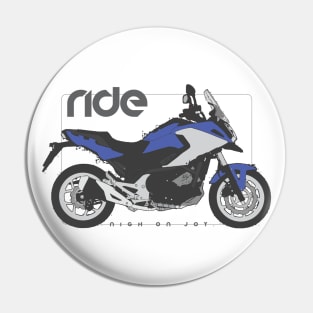 Ride nc750x blue/silver Pin