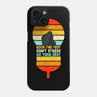 Lamp The Test Dont Stress Do Your Best Test Day Phone Case