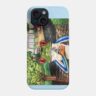 Frog in the Park Phone Case