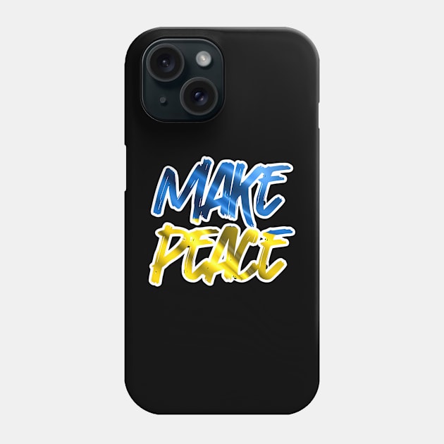 Make Peace Phone Case by colorsplash