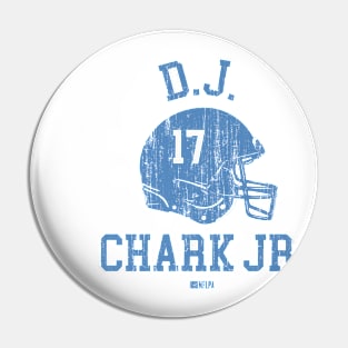 D.J. Chark Jr. Carolina Helmet Font Pin