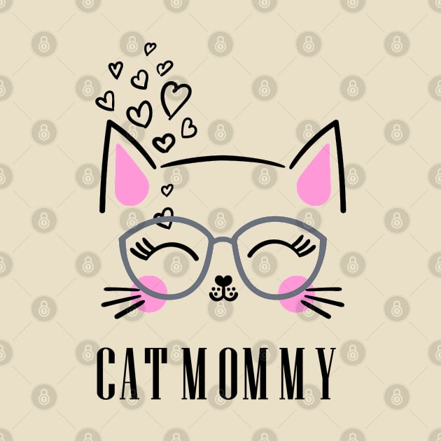 Cat Mommy Special Lovers T-Shirt by Dodgefashion