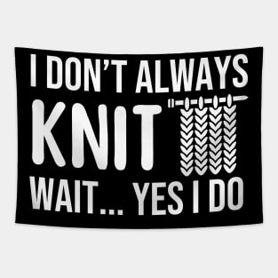 Funny Knitting Tapestry