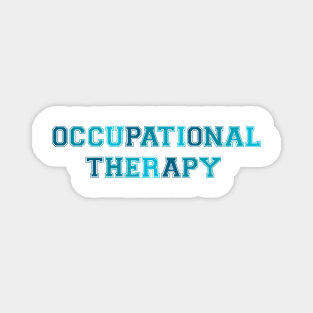 Occupational Therapy Teal Magnet