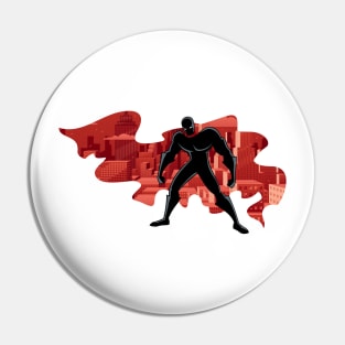 Superhero Abstract 2 Pin