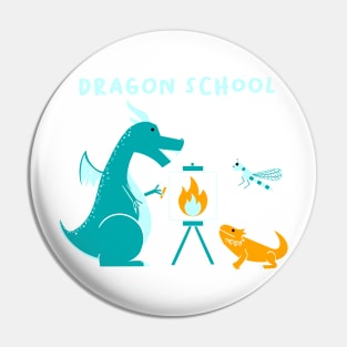 Dragon school Pin