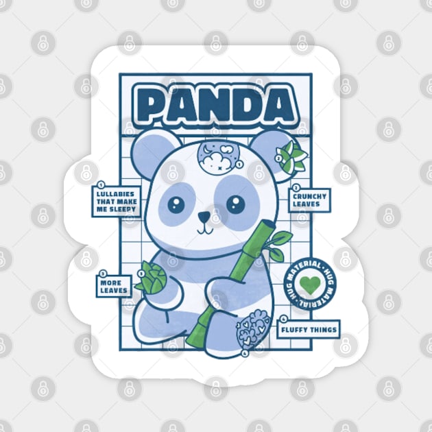 Anatomy of a Panda Magnet by Digital-Zoo