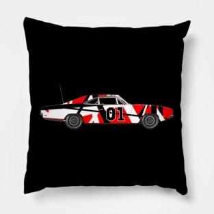 General Lee VH-ized! - Dukes of Hazzard Pillow