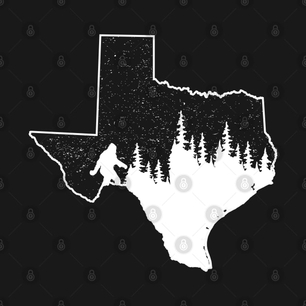 Texas Bigfoot Gift by Tesszero