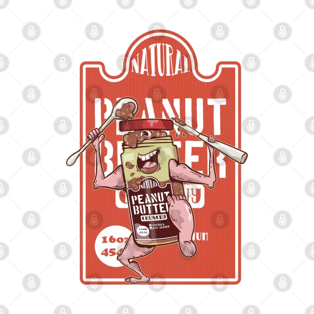 Peanut butter monster by mailboxdisco