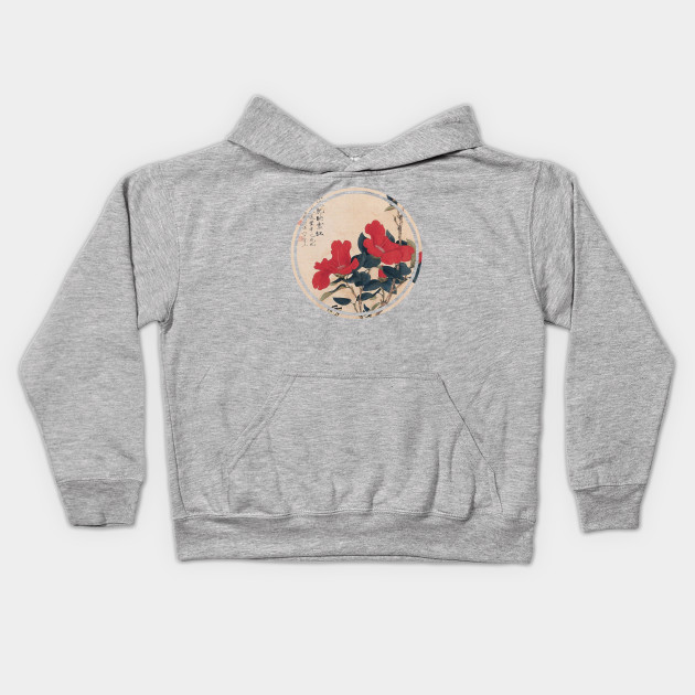 japanese flower hoodie