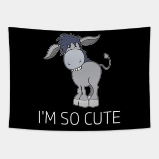 Funny Donkey Tapestry