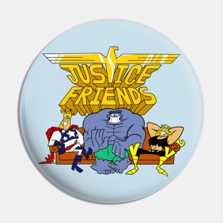 Justice Friends Pin