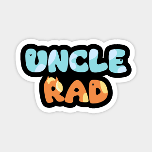 uncle rad cartoon character kids Magnet