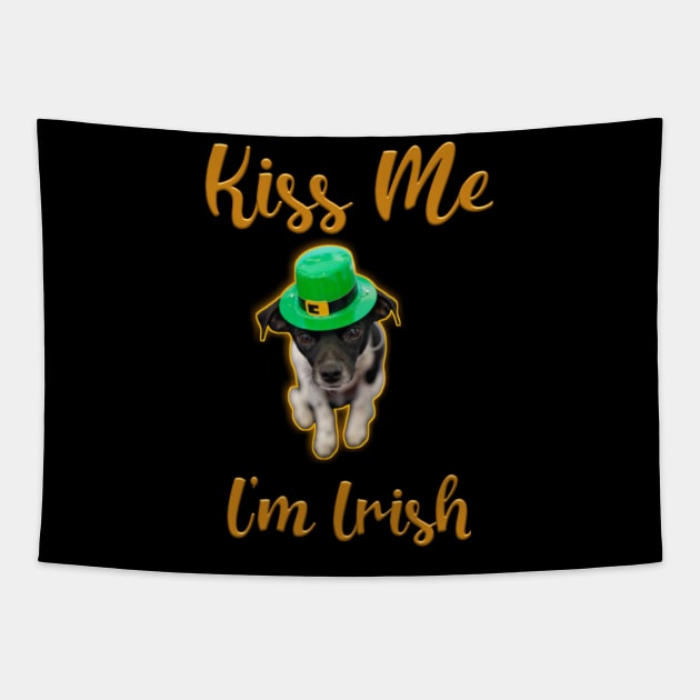 Kiss me I am Irish Tapestry by sukhendu.12