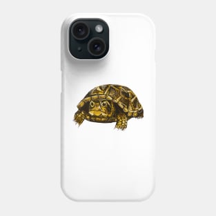 Ornate Box Turtle Phone Case