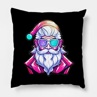 Futuristic Santa Pillow