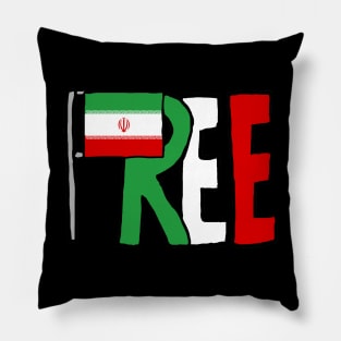 Free Iran Pillow