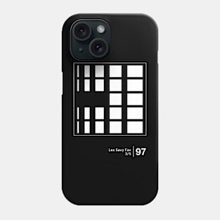 Les Savy Fav / Minimalist Graphic Artwork Design Phone Case