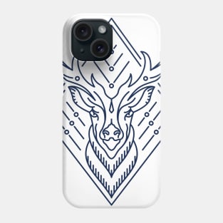 King of Deer (Deep Blue) Phone Case