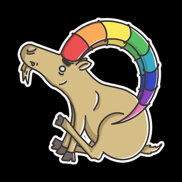 Rainbow Ibex by loganlukacs