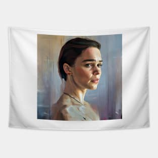 Emilia character study Tapestry