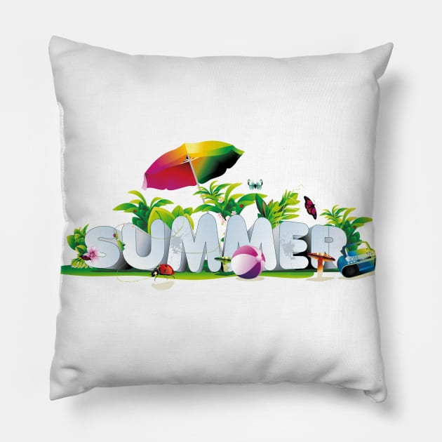 Summer Pillow by G-Art Swiss