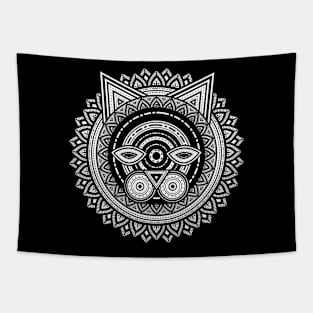 Lion Mandala Tapestry