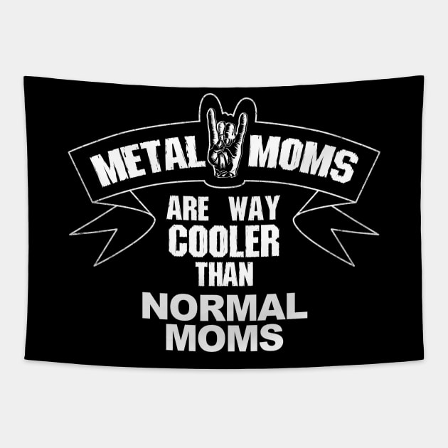 Metalhead Moms Best Mother Gift For Metalhead Moms Tapestry by BoggsNicolas