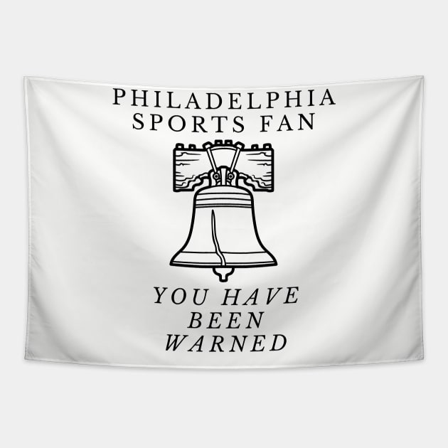 Philly sports fan Tapestry by Rickido