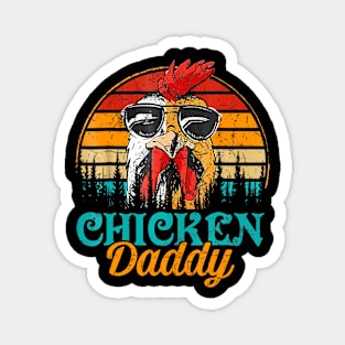 Chicken Chicken Dad Farmer Father's Day Magnet