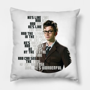 10TH doctor Pillow