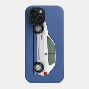 Peugeot 106 Rallye side profile Phone Case