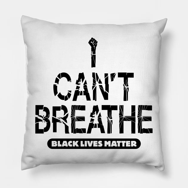 I Can't Breathe Pillow by NotoriousMedia