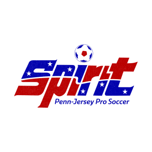 Defunct Penn-Jersey Spirit APSL Soccer 1991 T-Shirt