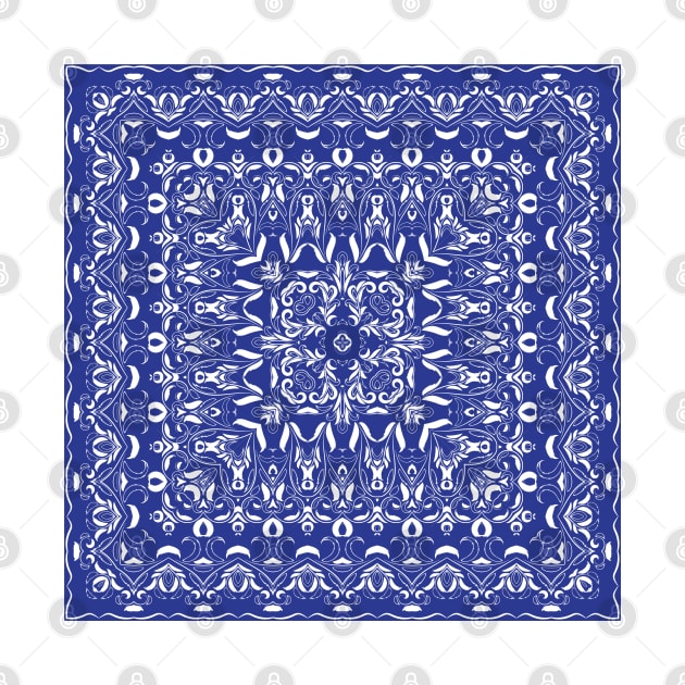 Arabic ornate square pattern by IrinaGuArt