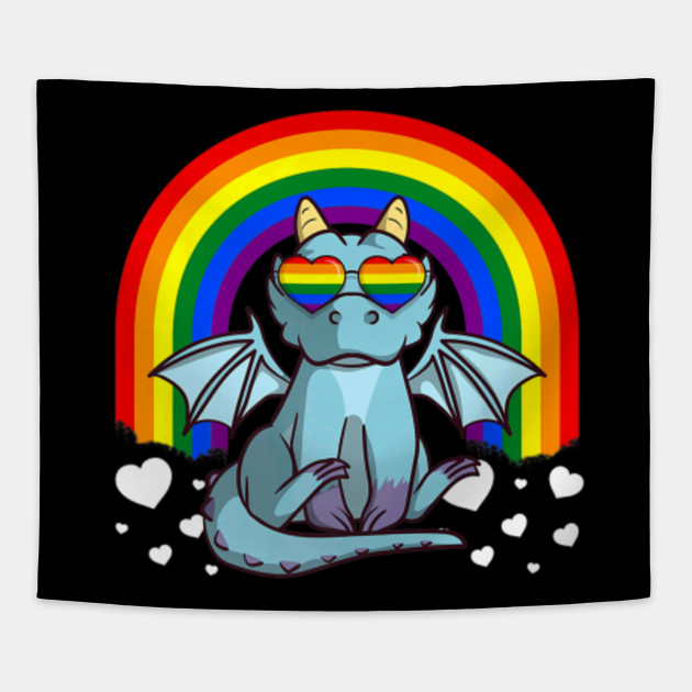 Lgbt Dragon Gay Pride Rainbow Lgbtq Cute Gift Lgbt Community