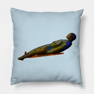 Toboggan sculpture Pillow