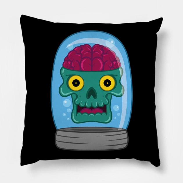 Brains Pillow by gastaocared