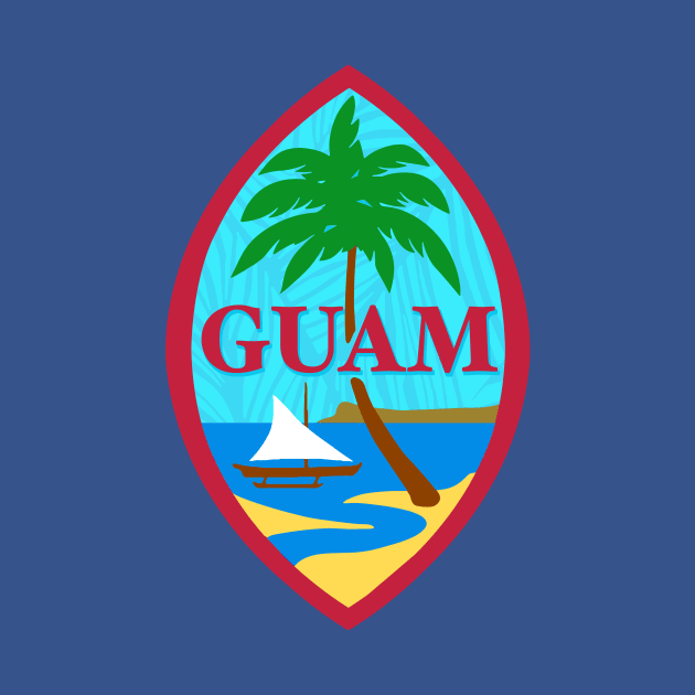 Guam Seal by THE LOCAL FABRIC