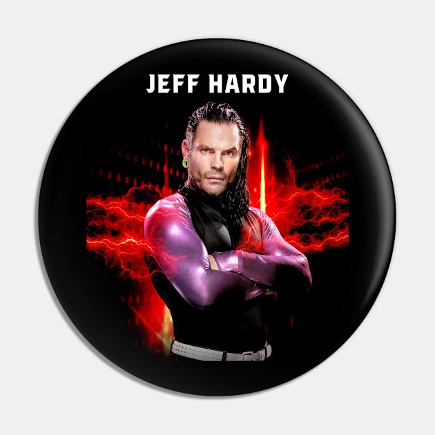 Jeff Hardy Pin by Crystal and Diamond