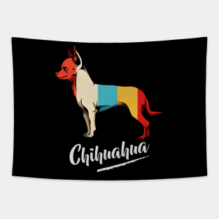 Chihuahua - Retro Style Dog Vintage Puppy Tapestry