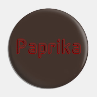 the Paprika Pin