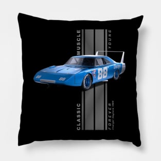 Charger Daytona Classic American Muscle Cars Vintage Pillow