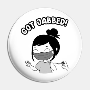 Got Jabbed! Pin