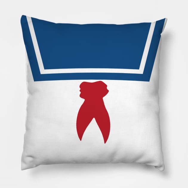 Stay Puft Pillow by geeklyshirts