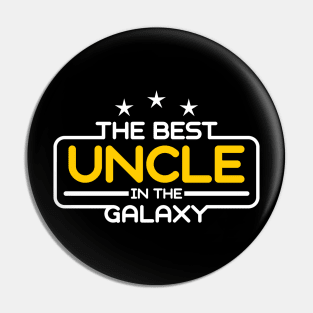 The Best Uncle in The Galaxy Pin