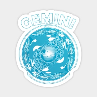 Gemini Orca Twins Magnet