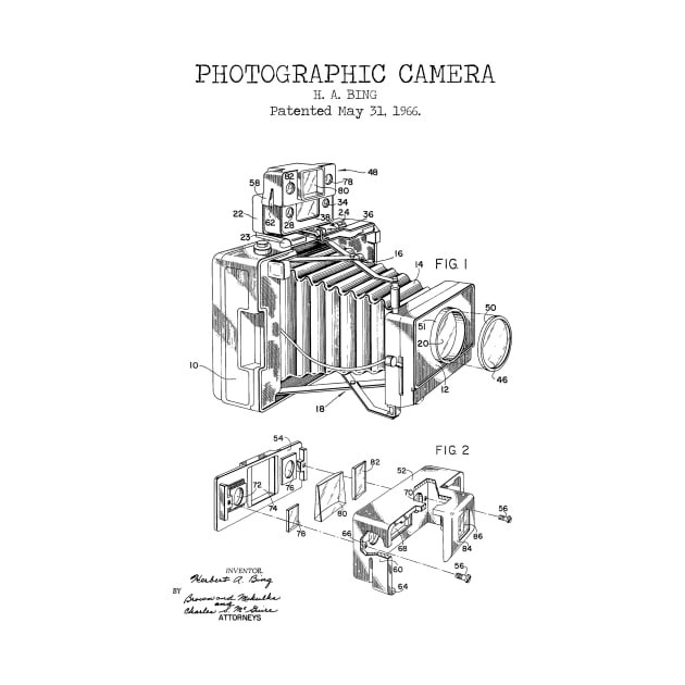 PHOTOGRAPHIC CAMERA patent by Dennson Creative